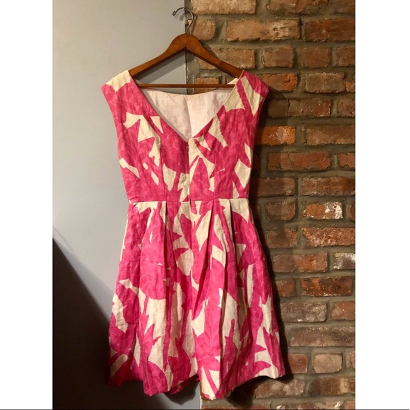 Shoshanna Patterned Dress, Size 4 - Picture 2 of 3
